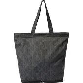 Calvin Klein Printed Emblem Logo Nylon Packable Tote Bag