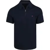 Tommy Hilfiger Regular Fit Interlock Knit Zip Polo Shirt