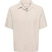 Only & Sons Skjorta 'ONSPeru' greige