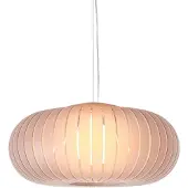 Kartell Taklampa , Teresa Frozen, Rosa / ljusröd, Vardagsrum, Plast, Design