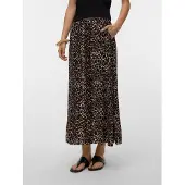 Vero Moda Kjol 'VMEASY JOY' kitt / ljusgrå / svart