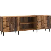 vidaXL TV-skåp Gammalt trä 150 x 31 x 50 cm Konstruerat trä
