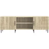 vidaXL TV-skåp Sonoma-ek 150 x 31 x 50 cm Konstruerat trä