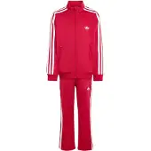 Adidas Träningsoverall 'Firebird' röd / vit