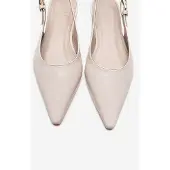 Prologue Jenna Slingback Pump med Spetsig Tå