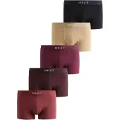 Next Boxershorts chamois / brun / aubergine / körsbärsröd / svart