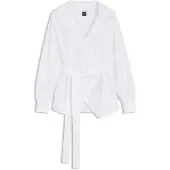 BOSS Blus 'Bekania1' vit