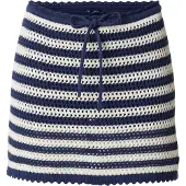Gap Kjol marinblå / vit