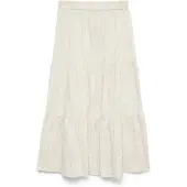 Vero Moda Kjol 'VMDICTHE' beige / kräm