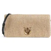 Pinko Beige Polypropenaxelväska