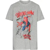 Mister tee Spiderman Comic T-shirt Med Korta ärmar