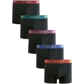 Next Boxershorts blåmelerad / lilamelerad / rödmelerad / svart