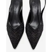 Prologue Royale Utsmyckad Kitten Heel Pump