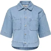 ONLY Blus 'ONLCleo' blå denim