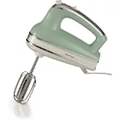 Ariete 1548/04, Handmixer, Grön, Knådning, Mixning, Knappar, Handtag, Rostfritt stål, 450 W