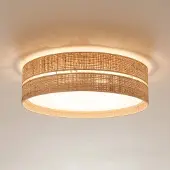 TK Lighting Taklampa Calma , dimbar, Creme / bärnsten, Vardagsrum / matsal, Taklampa