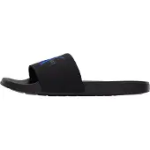 Calvin Klein Pantolette 'Monologo' blå / mörkgrå / svart