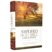 Amplified Holy Bible, Large Print, Hardcover