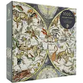 Celestial Planisphere (Early Cartography) 1000 Piece Jigsaw Puzzle