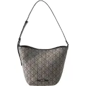 Calvin Klein Axelremsväska 'Emblem' beige / svart