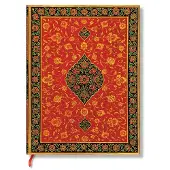 Layla (Persian Poetry) Midi Lined Hardback Journal (Elastic Band Closure)