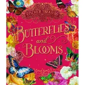 The Sticker Treasury of Blooms and Butterflies (inbunden, eng)