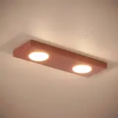 Sigma Taklampa Hero , dimbar, Röd, Hall, Metall, Modern, Taklampa
