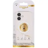 Ginza.se ONSALA Back Clear Case MagSerie iPhone 16 Clear