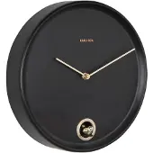 Karlsson väggklocka Esencia Cuckoo black KA6123BK