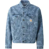 Carhartt WIP Övergångsjacka 'Helston' ljusblå / antracit