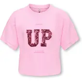 ONLY GIRLS T-shirt 'KOGStella' lila / röd