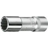 Gedore Hylsnyckel D19L 6141060; 1/2''; 27 mm