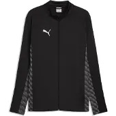 Puma Sportjacka 'TeamLIGA26' grå / mörkgrå / svart / vit