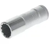 Gedore D 30 L 15 6258920 Fyrkant massiv 10 mm (3/8 tum). Hylsnyckelinsats 15 mm 3/8 15 mm 3/8