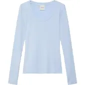 Calvin Klein Ribbed Modal Long Sleeve T-Shirt