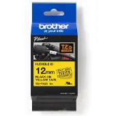 Brother TZe-S631 Märkband extras starkt lim PET Bandfärg: Gul Skriftfärg: Svart 12 mm 8 m