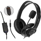 Eaxus Gaming Headset med mikrofon - Svart