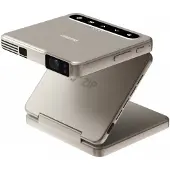 Aurzen ZIP Tri-Fold Portable Mini Projector (Gold)