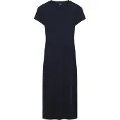 Superdry för kvinnor. W8011613A Midi-skjortklänning i marinblå färg (XS), Casual, Viskos, Kort ärm, Marino