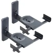 Art G-10 - Monteringssats (2 högtalarfästen, neoprene pads) - metall - svart - väggmonterbar