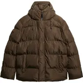 Superdry för män. M5012285A Five kappa brun (3XL), Casual, Polyester