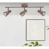 Brilliant Lava 39516/56 Tak-spotlights LED E14 120 W Koppar