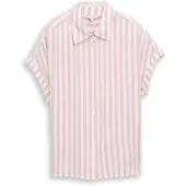Tom Tailor Blus ljusrosa / vit