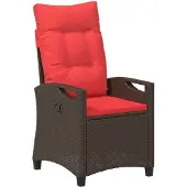 vidaXL Trädgård Stol 56 x 64 x 94 cm stål