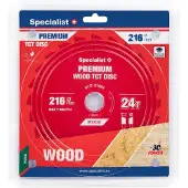 Specialist+ Sågklinga Specialist+ LMS2162430-T; 216x30x1,4 mm; Z24; 5°