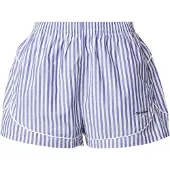 Calvin Klein Underwear Pyjamasbyxa violettblå / vit