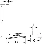 Ks Tools vinkelanslag 300.0277 3000277