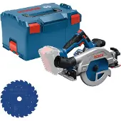 Bosch Powertools verktygssats: GKS 18 Volt 57 GX sladdlös cirkelsåg med sågblad i L-BOXX