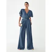 BWLDR Jumpsuit 'ZARAH' blå