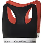 Calvin Klein Underwear Behå orangeröd / svart / vit